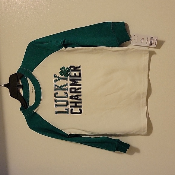 NWT: Carter's Lucky Charmer 2 Piece Pant Set - Picture 3 of 14